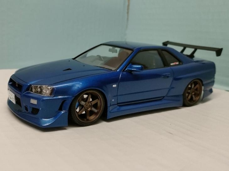 1/24 NISSAN SKYLINE GT-R V-specⅡ画像2