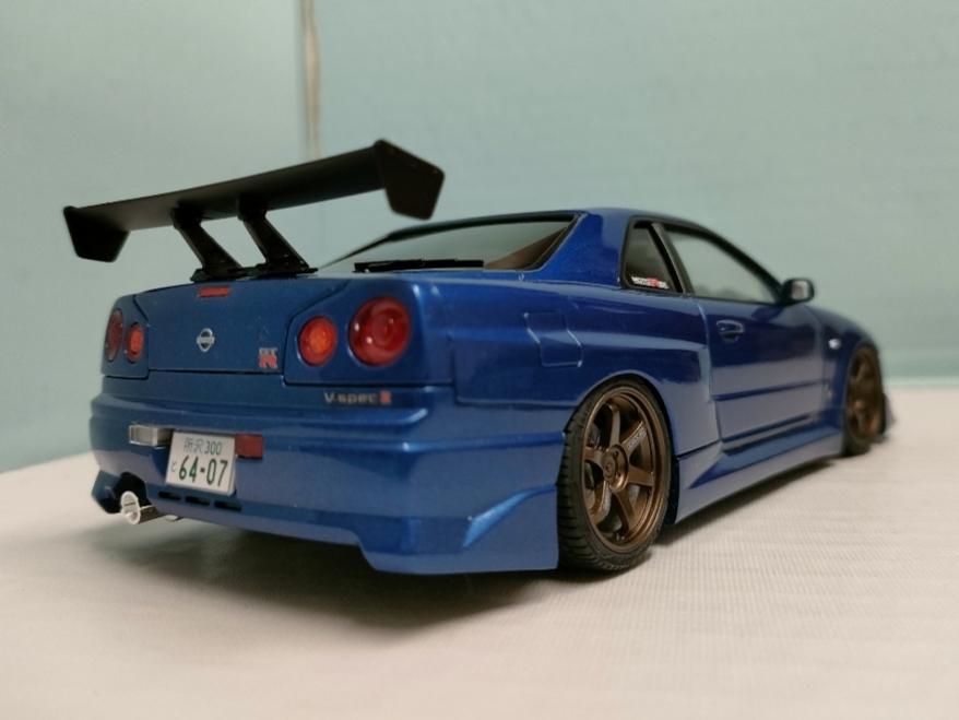 1/24 NISSAN SKYLINE GT-R V-specⅡ画像3