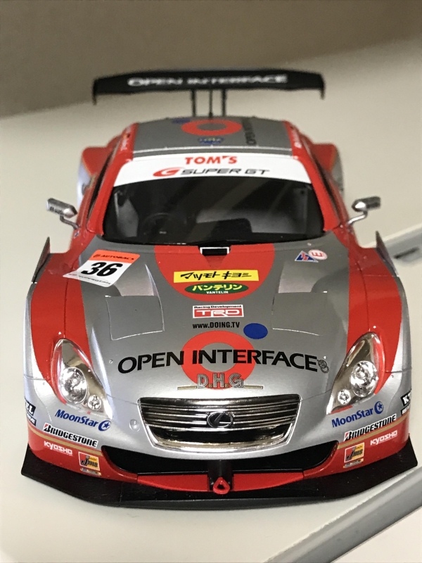 タミヤ レクサス オープンイターフェース トムス 2006画像5