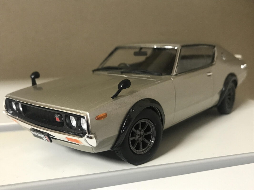 ハセガワ スカイラインＧＴＲ ＫＰＧＣ110 1973年画像2