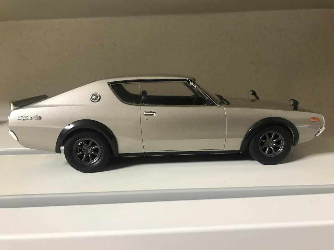 ハセガワ スカイラインＧＴＲ ＫＰＧＣ110 1973年画像3