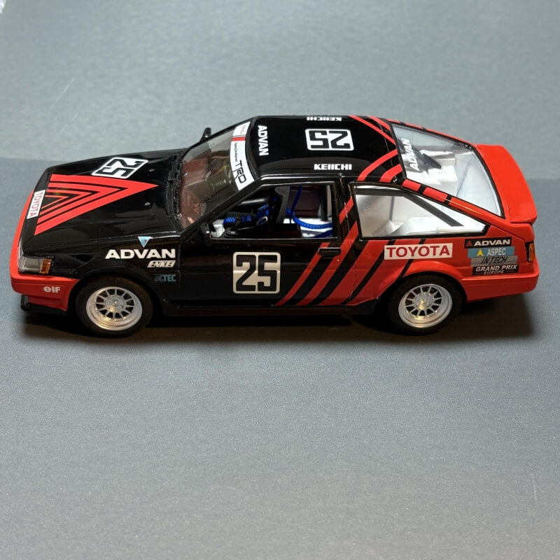フジミ AE86 ADVAN カローラレビン画像2