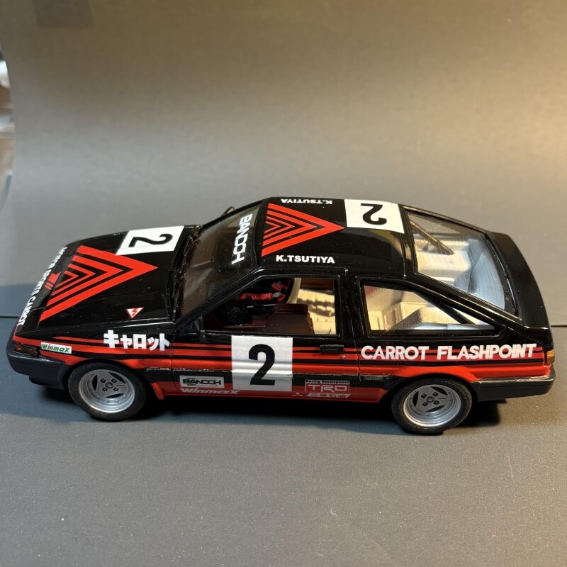 フジミ AE86 キャロット土屋トレノ画像3