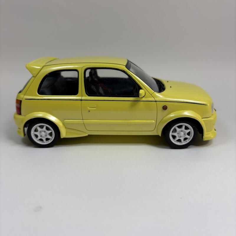 フジミ K11マーチニスモ改 ワイドトレッドバージョン画像2