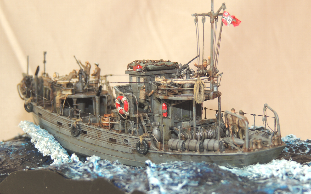 ドイツ海軍 戦闘漁船 1/144画像3