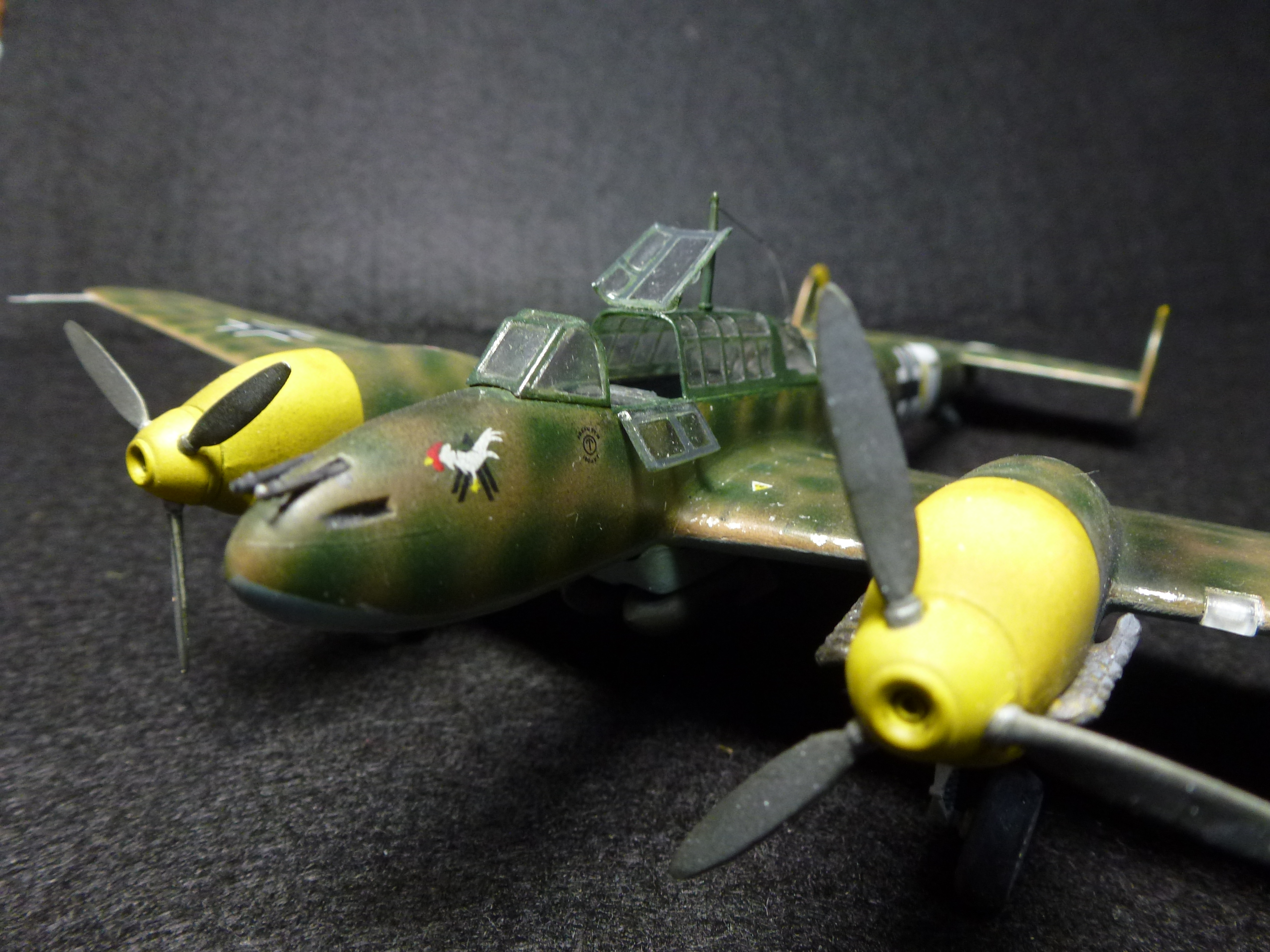 1/72 ドイツ空軍 メッサーシュミット Bf110E
