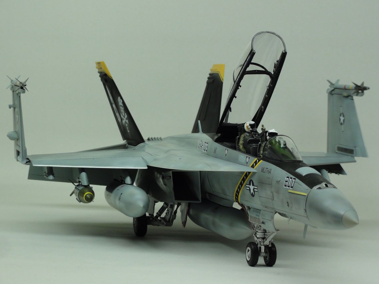 トランぺッター1/32 F/A-18Fスーパーホーネット｜プラモデル・模型投稿 