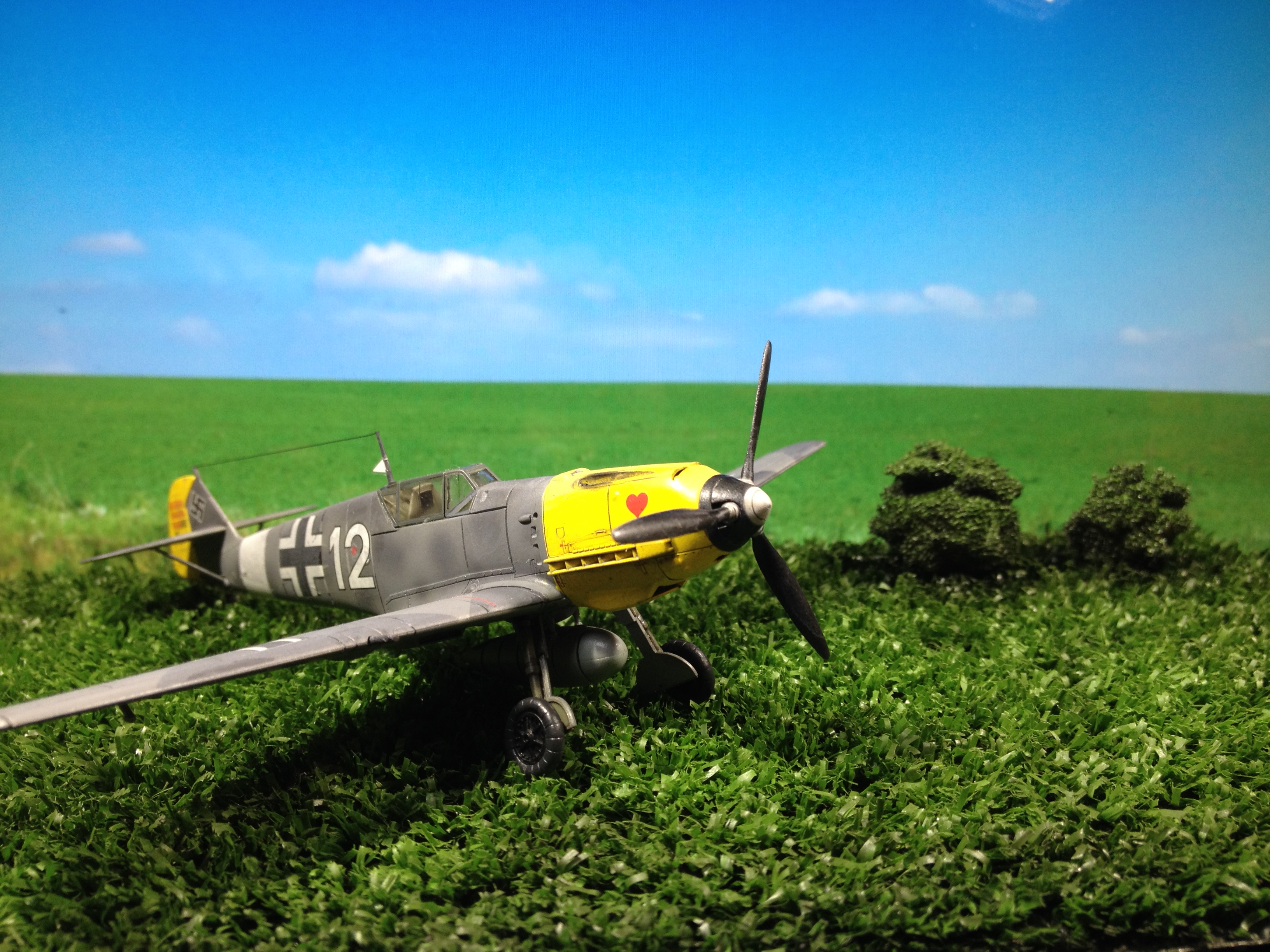 1/72 メッサーシュミット Bf109 E-4/7 TROP