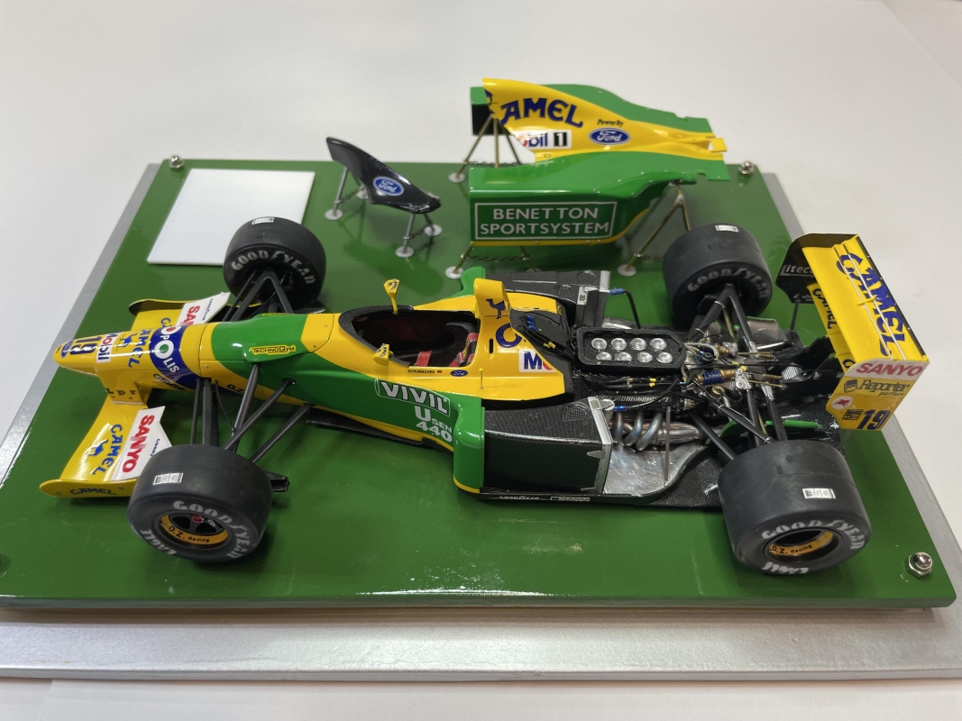 TAMIYA 1/20 Benetton Ford B192 (1992 Rd.13 Italian GP #19)画像2