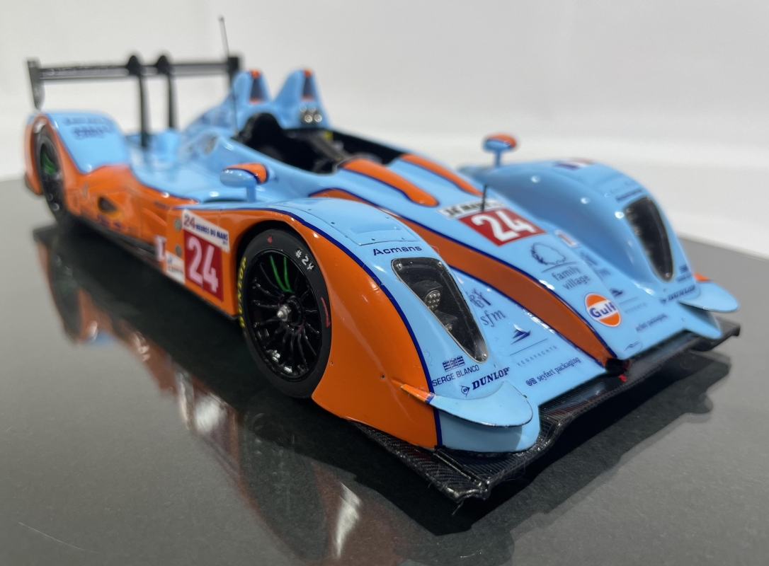 simil R+ST27 1/24 OAK Pescarolo 01 Gulf LMP1 LM 2011 ♯24画像1