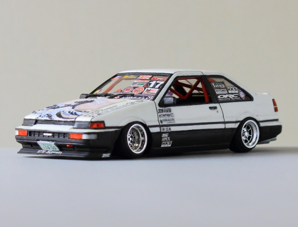 フジミ AE86 スプリンタートレノ｜プラモデル・模型投稿サイト