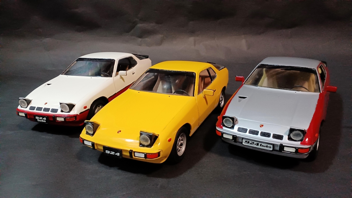 【1978～1982年  ㈱エルエス 1/24】PORSCHE 924S、924turbo(ポルシェ924S、924ターボ)画像1