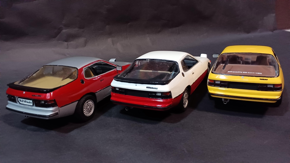 【1978～1982年  ㈱エルエス 1/24】PORSCHE 924S、924turbo(ポルシェ924S、924ターボ)画像2