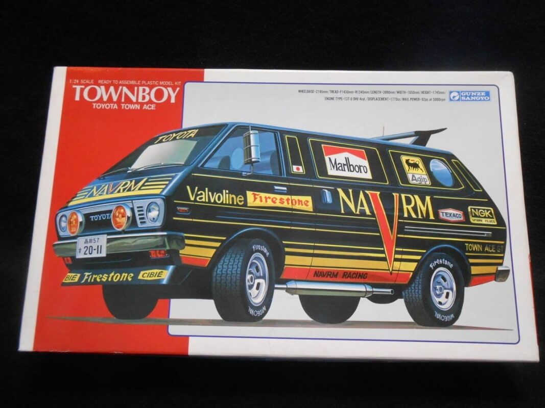 【1980年 グンゼ産業㈱ 1/24】TOYOTA TOWNACE（トヨタ タウンエース）画像5