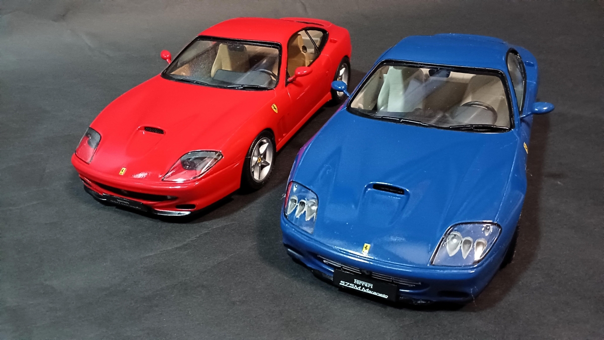 【2006年 フジミ模型㈱ 1/24】Ferrari 550・575M maranello（フェラーリ 550・575M マラネロ）画像2