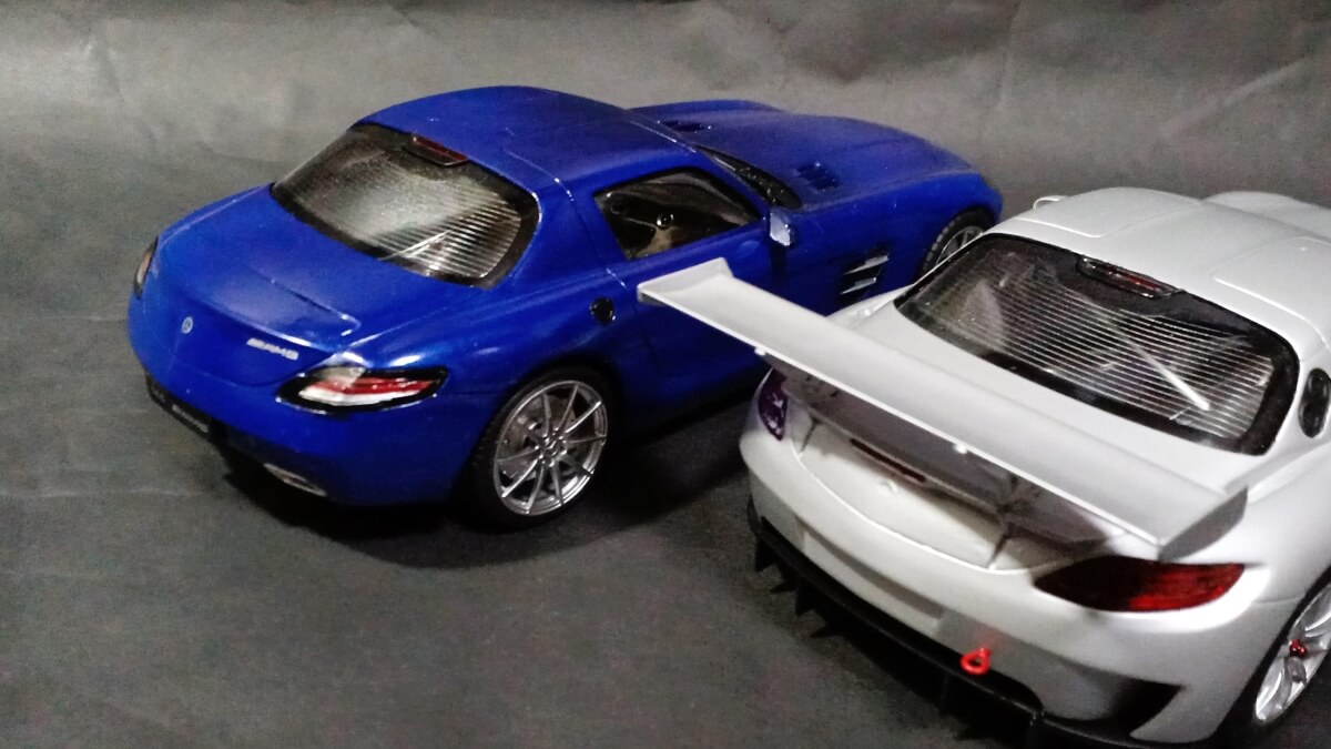 【2013年 フジミ模型㈱ 1/24】Mercedes Benz SLS AMG、同 GT3（メルセデスベンツ SLS AMG、同GT3）画像2