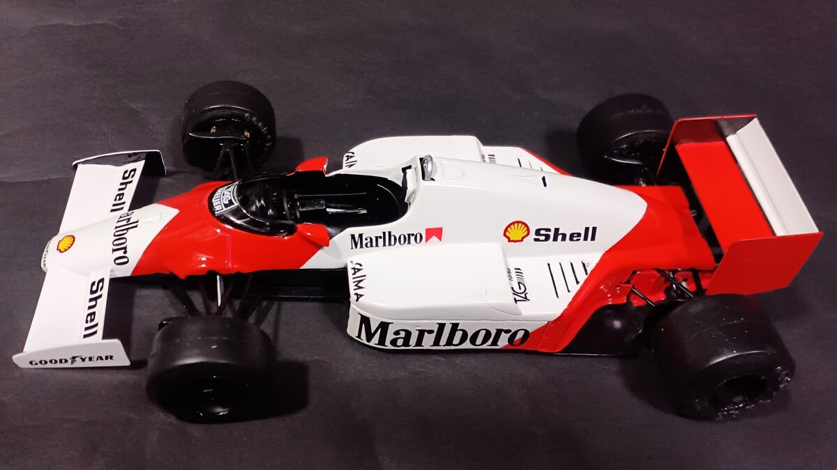 【1990年 プロター 1/24】McLarenTAG MP4/2(マクラーレン テクニーク・ダバンギャルド MP4/2)画像2