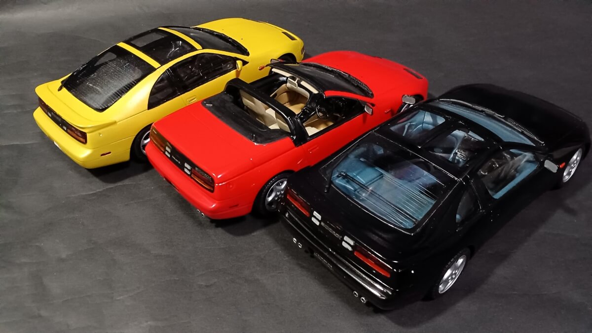 【1992㈱タミヤ、 2023㈱ハセガワ 1/24】NISSAN Fairlady Z（ニッサン フェアレディーＺ）画像2