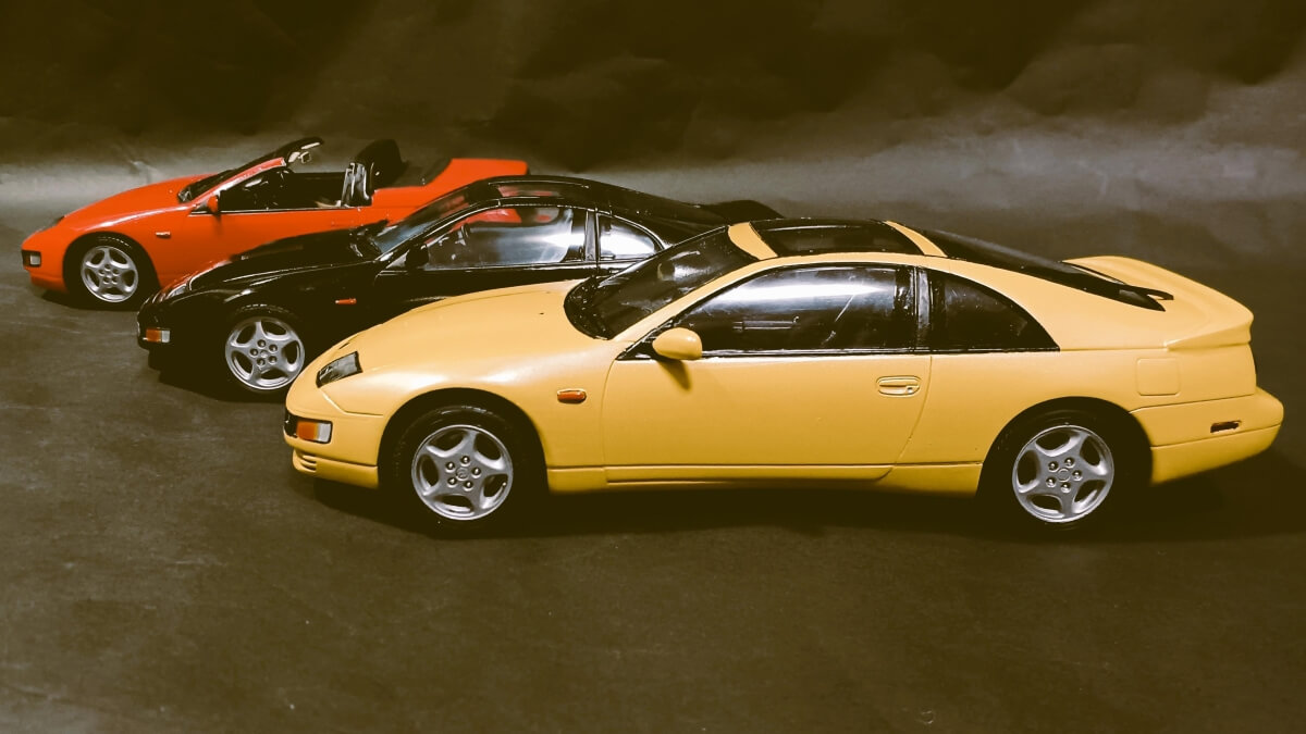 【1992㈱タミヤ、 2023㈱ハセガワ 1/24】NISSAN Fairlady Z（ニッサン フェアレディーＺ）画像3