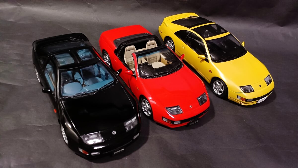 【1992㈱タミヤ、 2023㈱ハセガワ 1/24】NISSAN Fairlady Z（ニッサン フェアレディーＺ）画像4