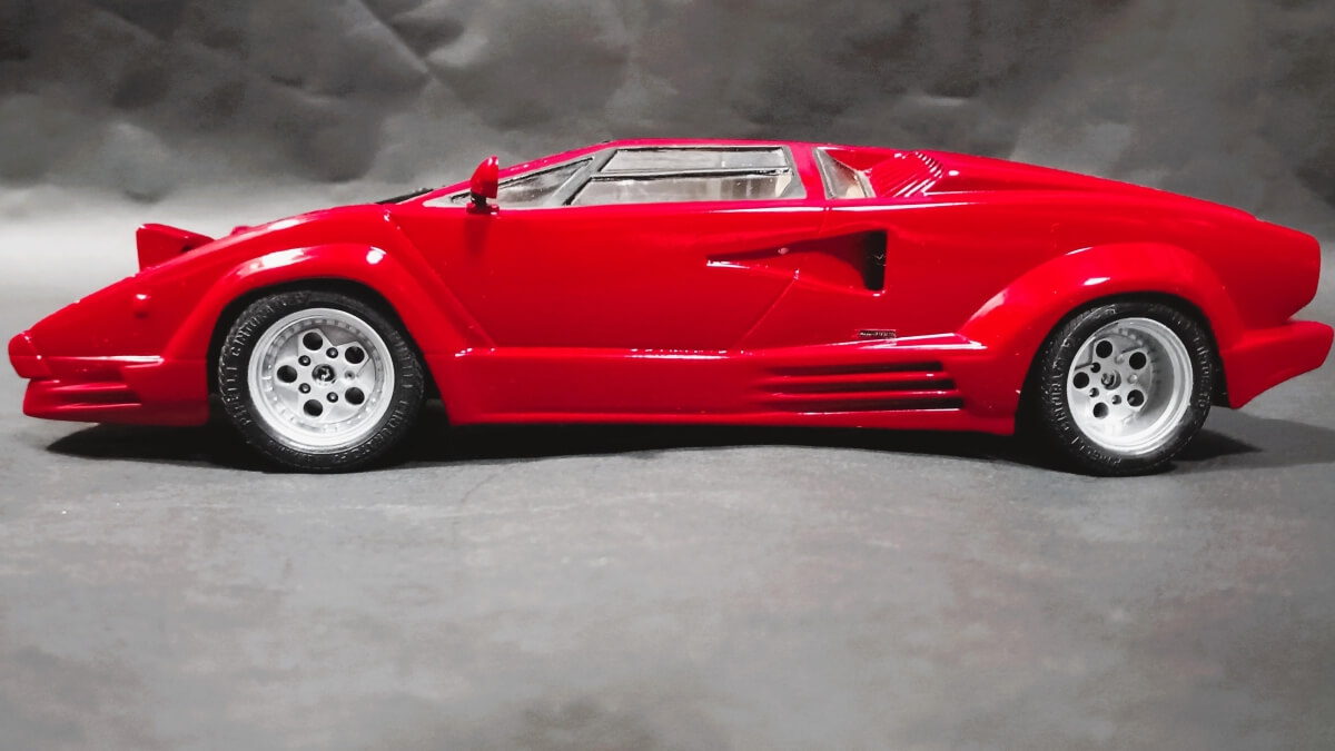 【2004フジミ模型㈱ 1/24】Lamborghini 25th Anniversary countach(ランボルギーニ カウンタック アニバーサリー)画像1