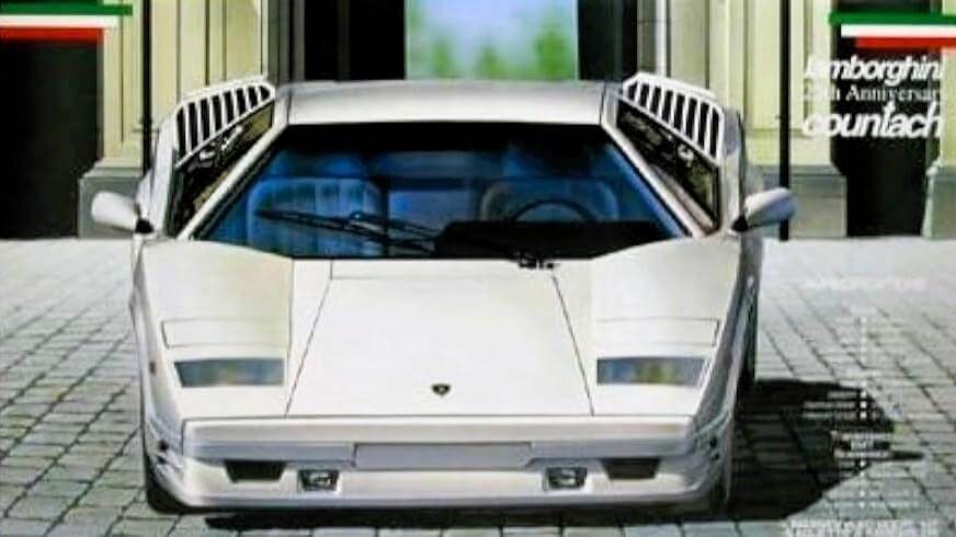 【2004フジミ模型㈱ 1/24】Lamborghini 25th Anniversary countach(ランボルギーニ カウンタック アニバーサリー)画像4