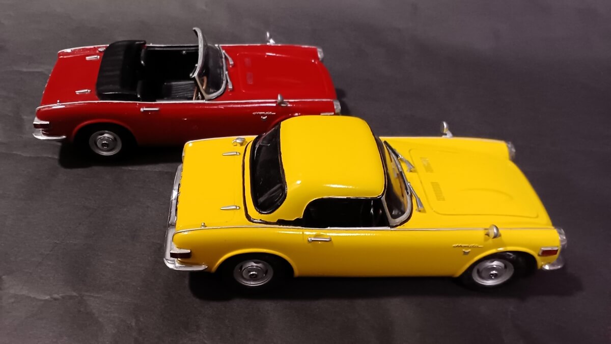 【1989日東科学教材㈱ 1/24】HONDA SPORTS 800M（ホンダ スポーツ 800M）画像3