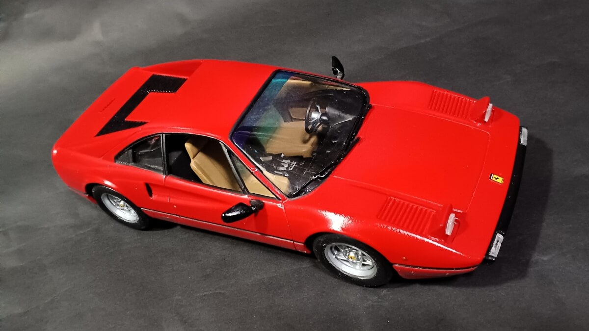 【1977年 Monogram 1/24】Ferrari 308GTB（フェラーリ 308GTB）画像3