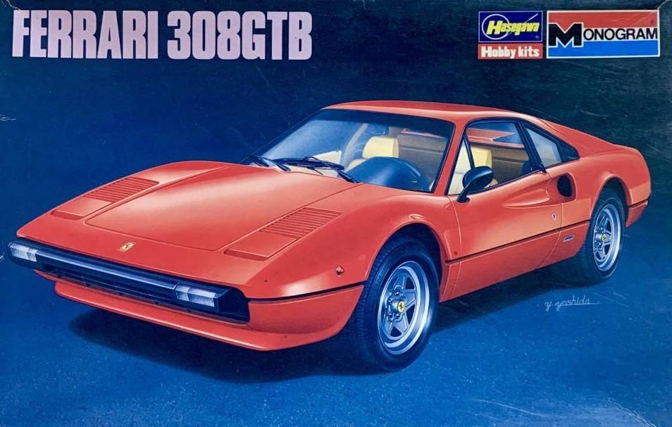 【1977年 Monogram 1/24】Ferrari 308GTB（フェラーリ 308GTB）画像4