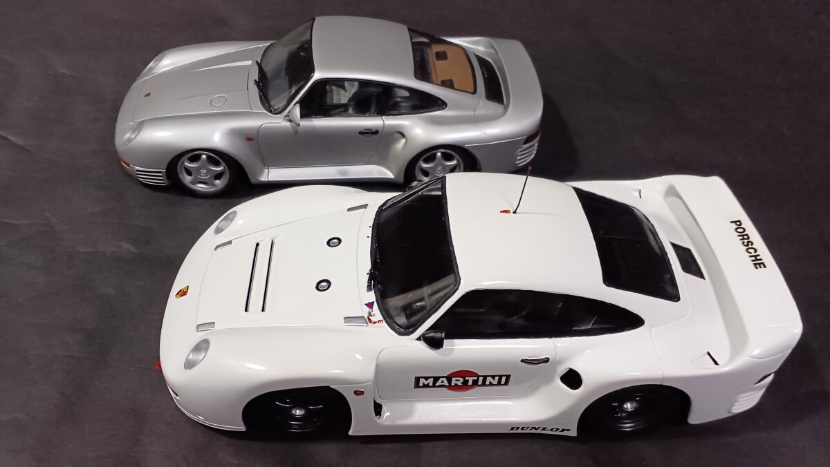 【1987年 ㈱タミヤ 1/24】PORSCHE 959、961（ポルシェ 959、961）画像1