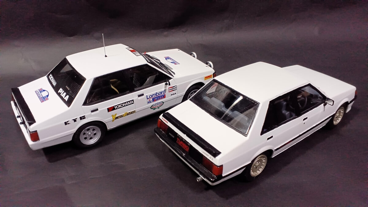 【2019年 ㈱ハセガワ、BEEMAX 1/24】MITSUBISHI LANCER EX（ミツビシ ランサー EX）画像3