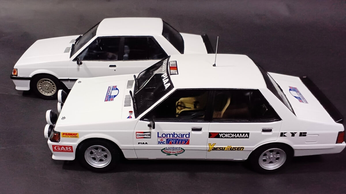 【2019年 ㈱ハセガワ、BEEMAX 1/24】MITSUBISHI LANCER EX（ミツビシ ランサー EX）画像2