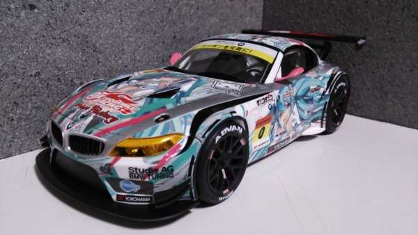 GSR 初音ミク BMW BMW Z4 GT3 2012｜プラモデル・模型投稿サイト