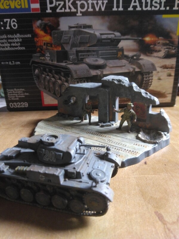 レヴェル 1/76 2号戦車画像2