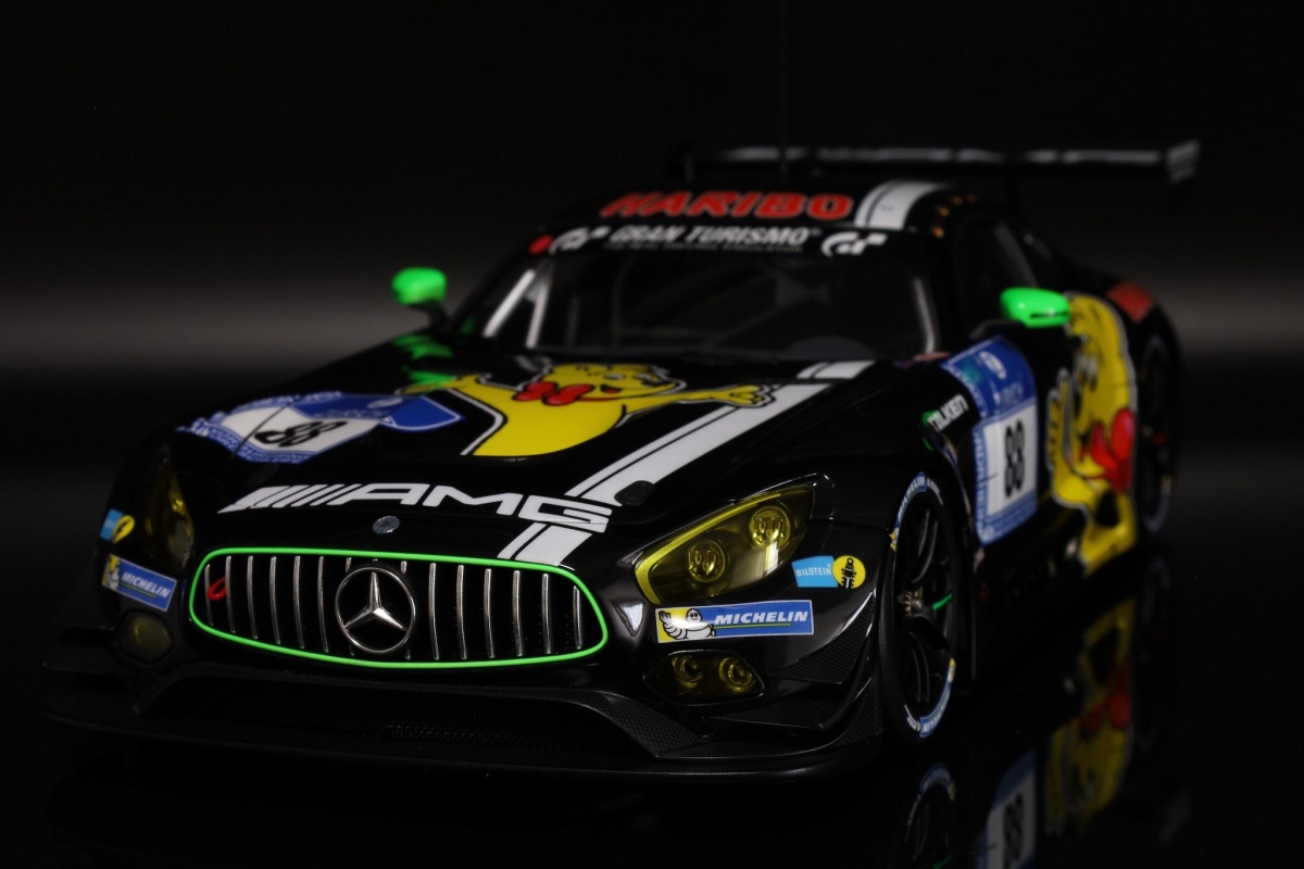 タミヤ 1/24 メルセデス AMG GT3 HARIBO 2017画像1