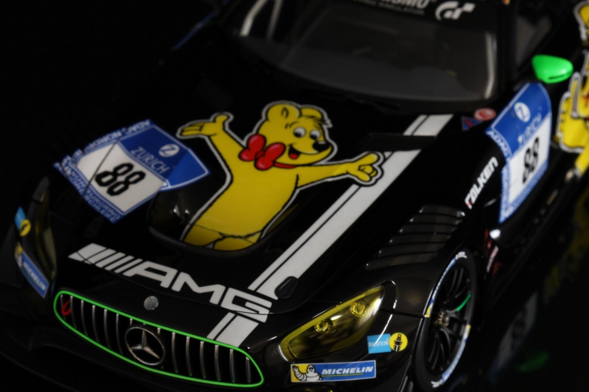 タミヤ 1/24 メルセデス AMG GT3 HARIBO 2017画像3