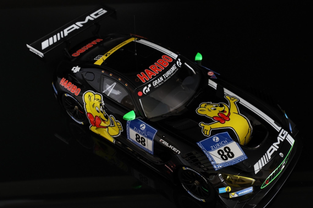 タミヤ 1/24 メルセデス AMG GT3 HARIBO 2017画像4