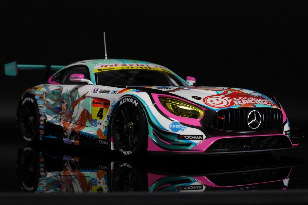 タミヤ 1/24 メルセデス AMG GT3 グッドスマイル 初音ミク AMG 2016画像4