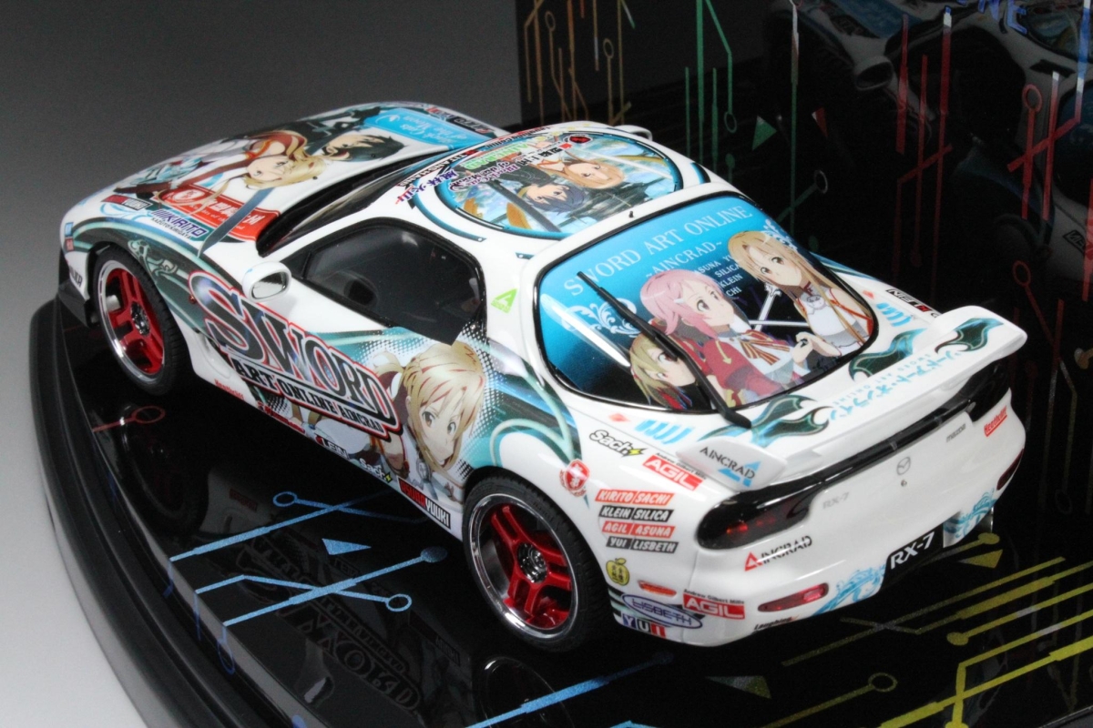 アオシマ 1/24 ソードアート・オンライン FD3S RX-7(痛車)画像2