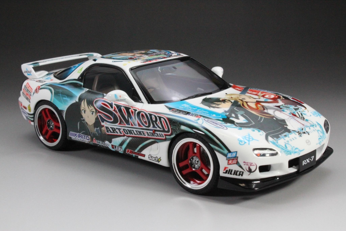 アオシマ 1/24 ソードアート・オンライン FD3S RX-7(痛車)画像3