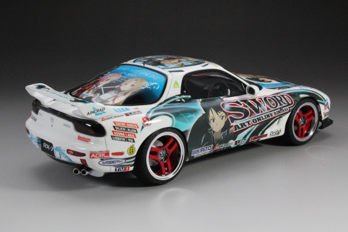 アオシマ 1/24 ソードアート・オンライン FD3S RX-7(痛車)画像4