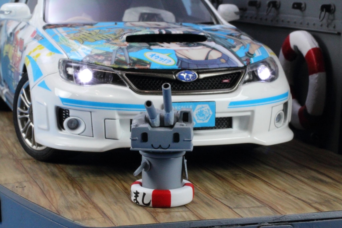 アオシマ 1/24 艦隊これくしょん GRBインプレッサWRX STI(痛車)画像3