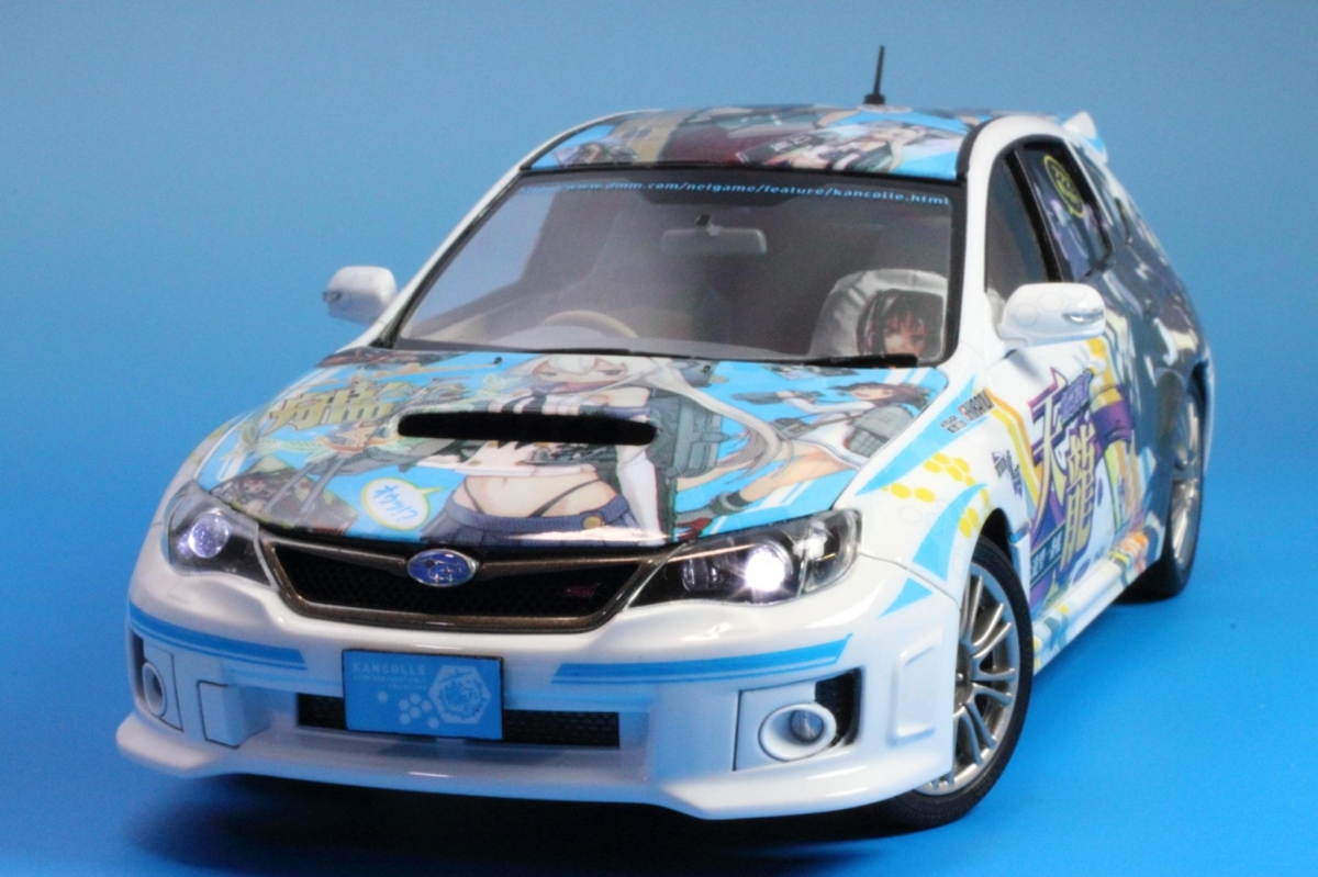 アオシマ 1/24 艦隊これくしょん GRBインプレッサWRX STI(痛車)画像4