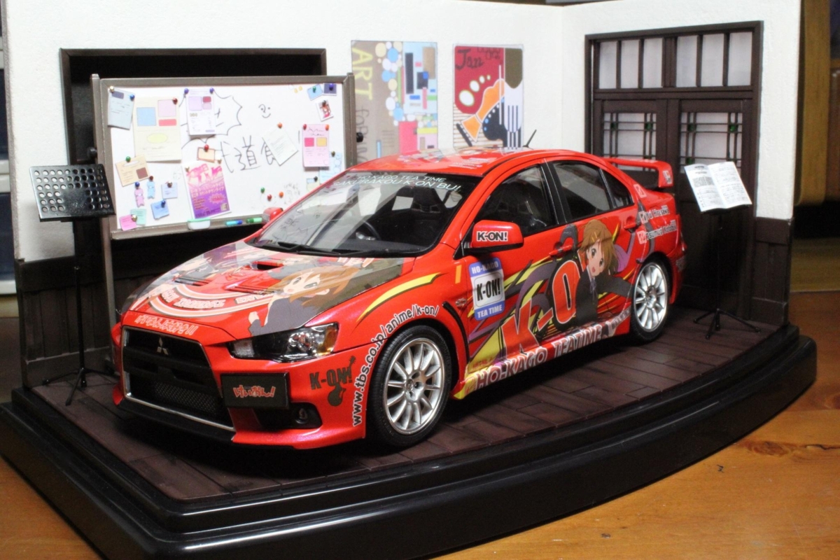 アオシマ 1/24 ランサーエボリューションX けいおん! (痛車)画像1