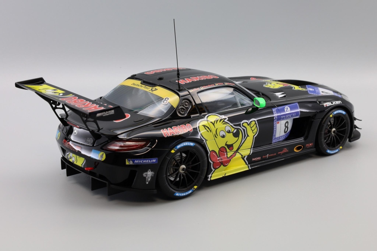 フジミ 1/24 Mercedes-Benz SLS AMG GT3 HARIBO 2015画像2