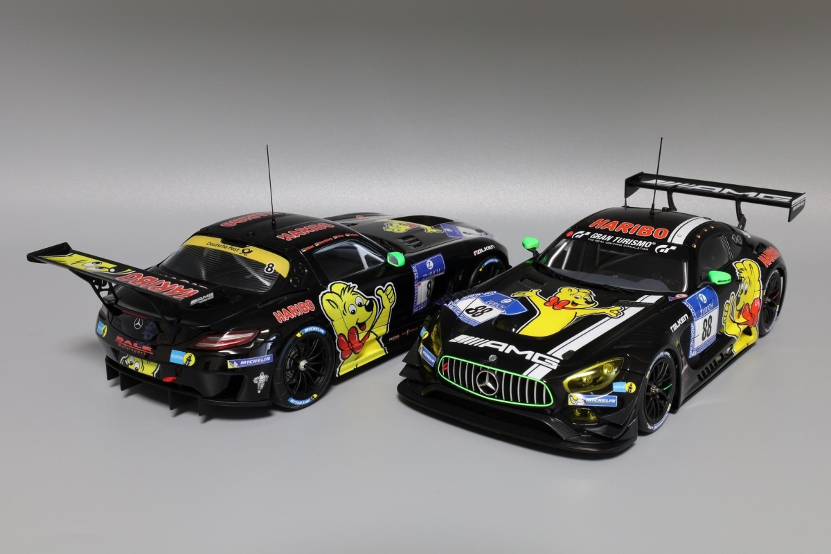 フジミ 1/24 Mercedes-Benz SLS AMG GT3 HARIBO 2015画像5