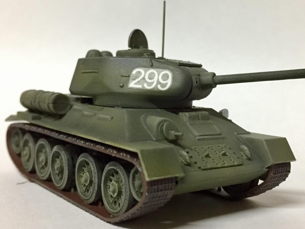 1/76 T34/85 フジミ画像2