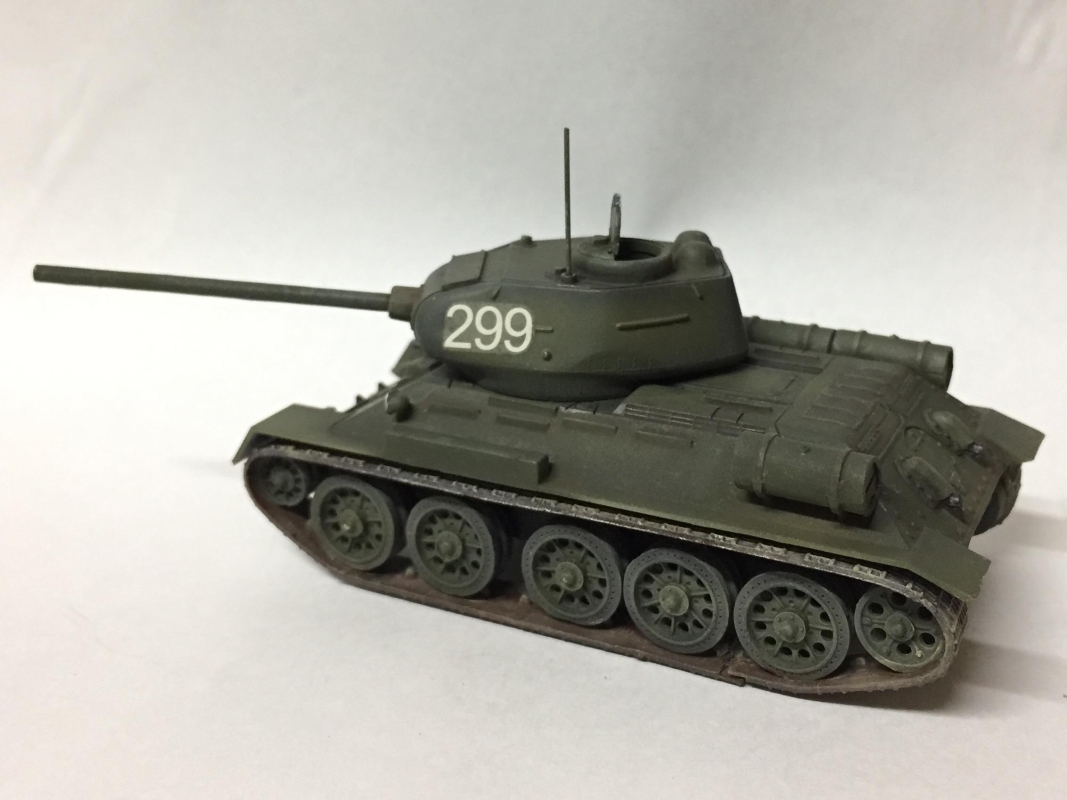 1/76 T34/85 フジミ画像5