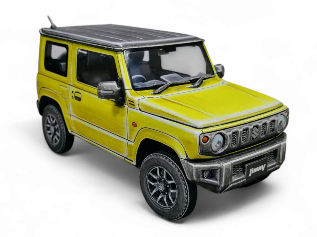 アオシマ 1/24楽プラ ジムニー画像2