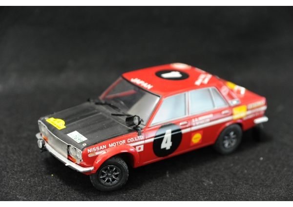 ハセガワ ブルーバード510SSSサファリラリー仕様